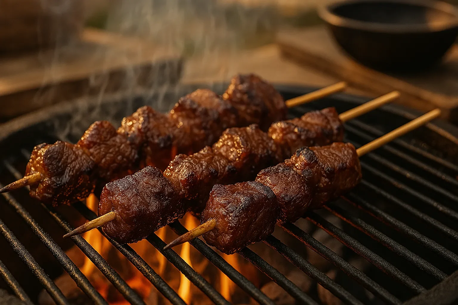 Sate van biefstuk