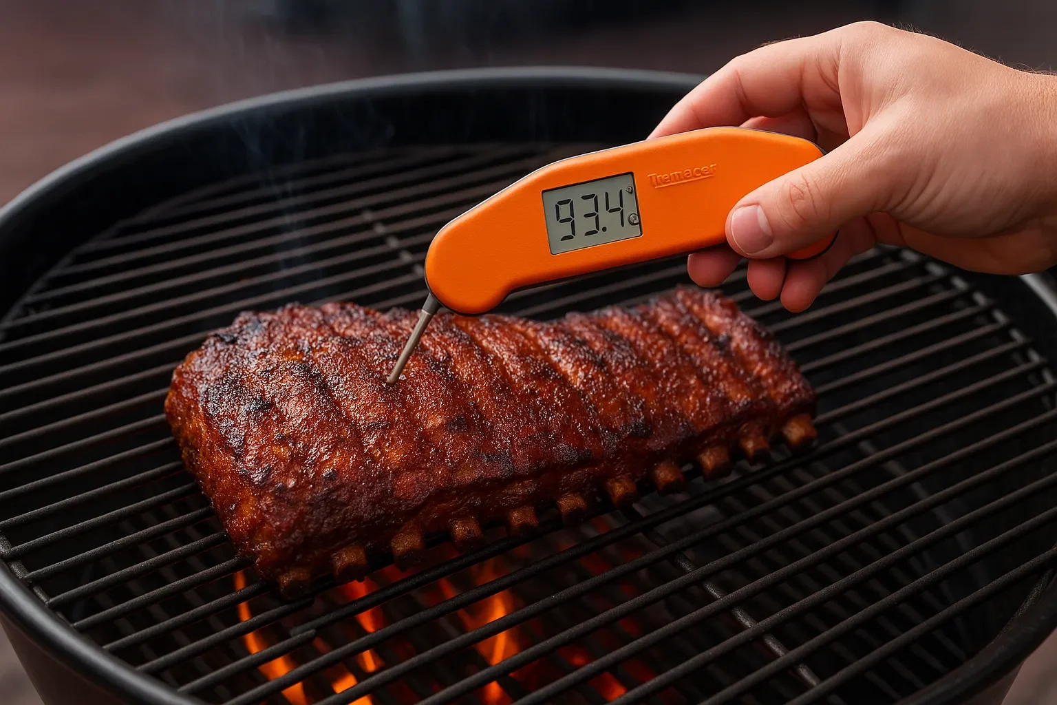 spareribs kerntemperatuur