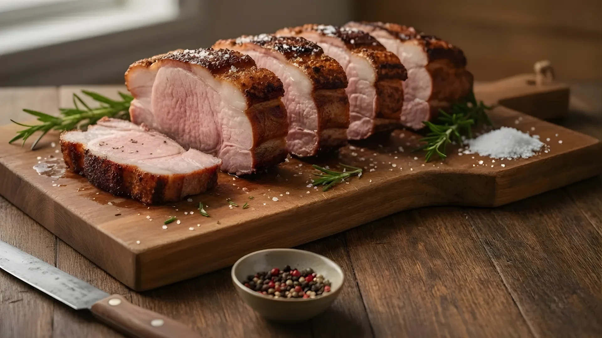 Rib roast varken BBQ