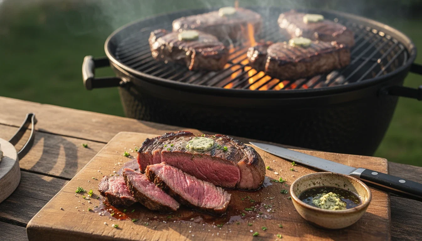 Biefstuk marineren BBQ