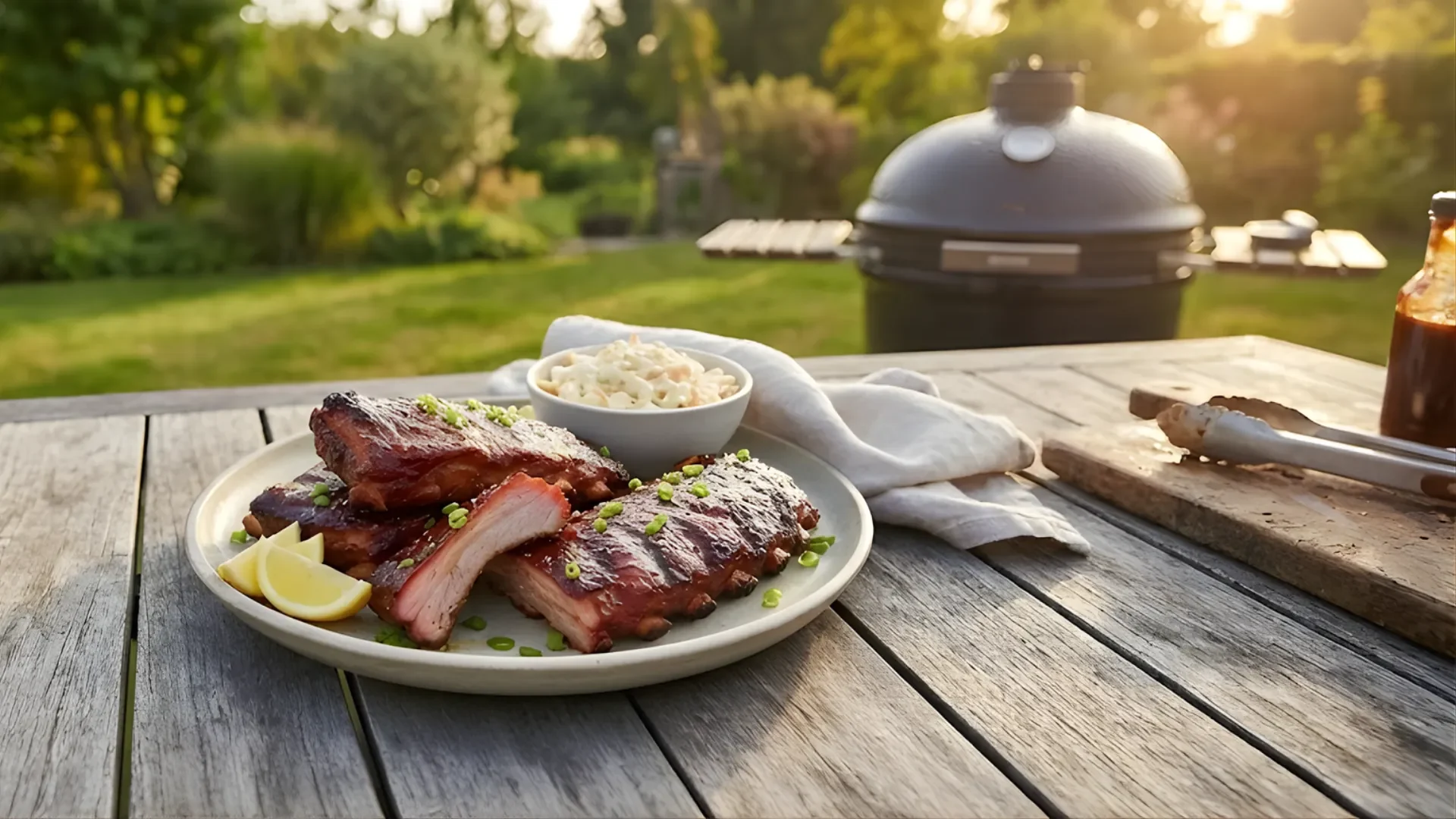 Zoete spareribs BBQ