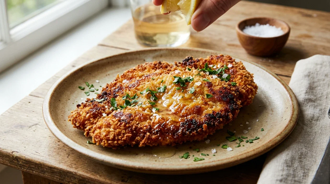 Zelf kipschnitzel maken