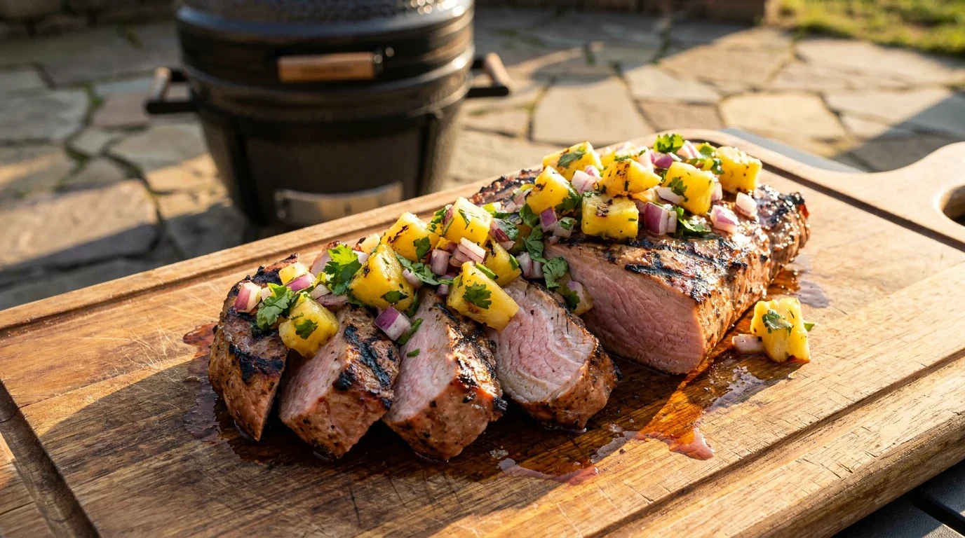 Ananas salsa BBQ