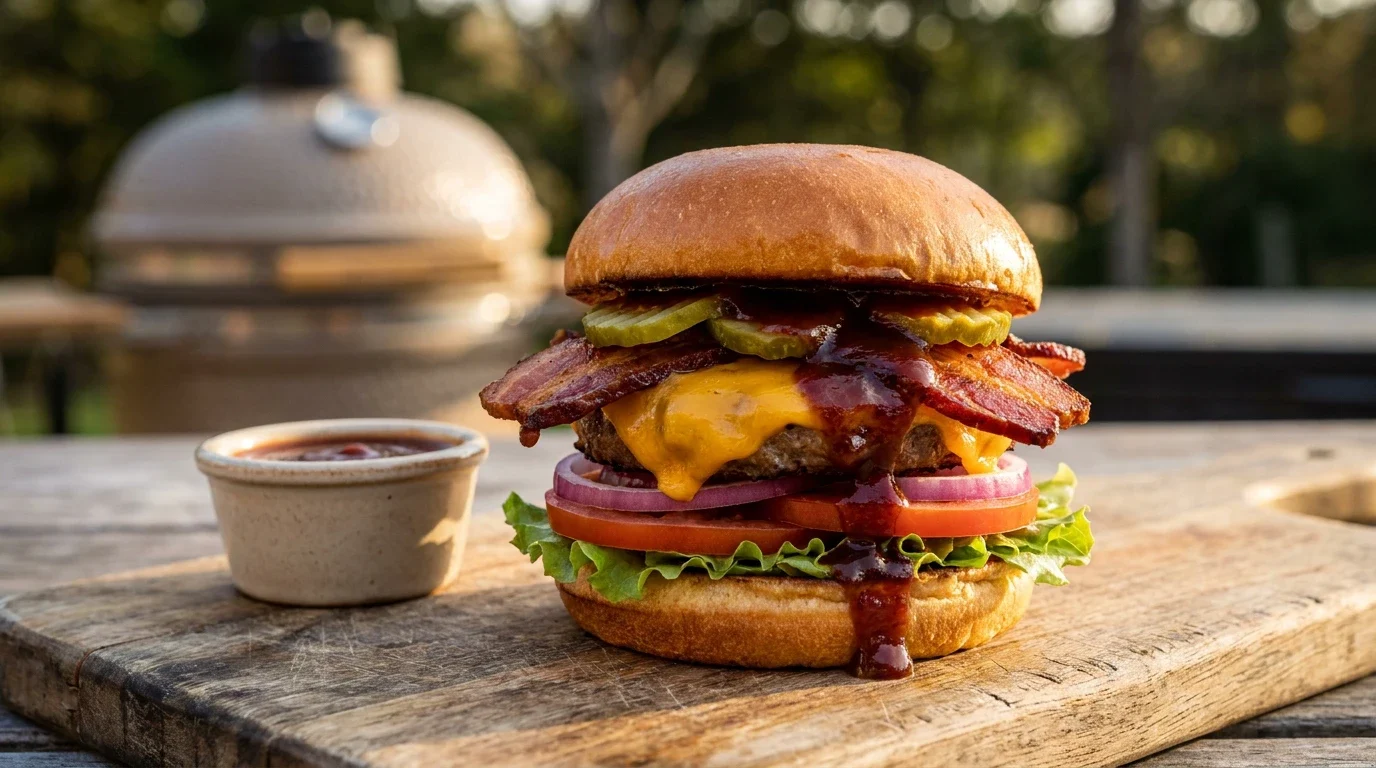 Bacon cheeseburger BBQ