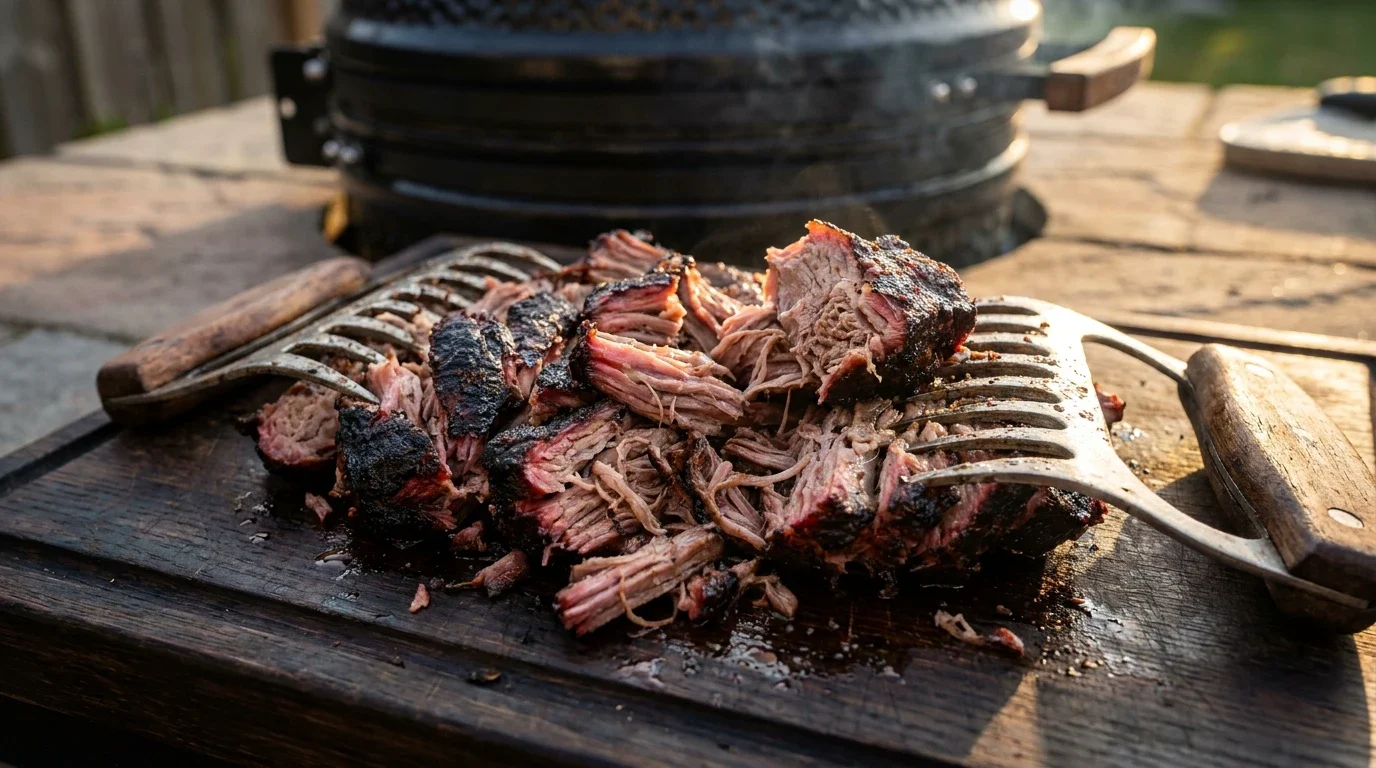 Pulled lamb BBQ